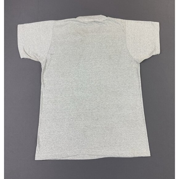 Rare Vintage 80s 90s St. Francis Prep Single Stitch Gray Shirt Sports School - Picture 2 of 5